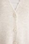 Oversize Wide Fit V-Neck Buttoned Knitwear Cardigan B3782Ax23Wn - 5
