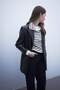 Water Repellent Faux Leather Jacket Y7173Az23Sp - 3