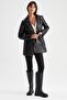 Water Repellent Faux Leather Jacket Y7173Az23Sp - 5