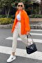 Mad Girls Orange Oversize Shirt Mg1369 - 7