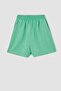 Relax Fit Normal Waist Linen Blend Shorts W5320Az22Sm - 7