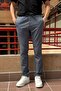 Men's, elastic waist, standard-fit, double-leg, lace-up pants 24INP286 - 3