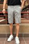 Men'S, Summer, Flexible, Cotton, Cargo Pocket, Gabardine Shorts 24Inp161 - 3
