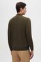 Ds Damat Regular Fit Light Khaki Cotton Blended Half Fisherman Knitwear Sweater - 4