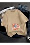Pregnant Hand Blue Shoes Printed T-Shirt
