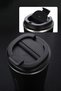 304 L Steel Vacuum Black 500 ml Coffee Hand Thermos Mug Cin399Sy - 7
