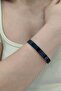 Black Handcuff Design Steel Women's Bracelet Et61Sy - 3