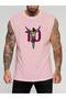 Football Player Printed Sleeveless T-Shirt