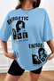 Unisex Cotton Crew Neck Oversize Boyfriend T-shirt