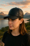 Design Genuine Leather Black Hat - 5