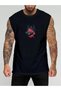 Spider Yopu Printed Sleeveless T-Shirt