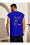 Deeper Stay Printed Sleeveless T-Shirt