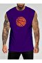 Basketball Yopu Printed Sleeveless T-Shirt