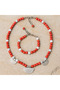 Jasper Howlite Balance and Stability Necklace Bracelet Set - 2