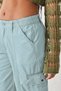 Fresh Sweet Blue Y2K Cargo Parachute Cargo Pants with Pockets (Suitable for Heights of 170 cm and Above) - 4