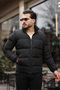 New Season Unisex Black Puffer Coat - 2