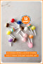 12Pcs 3D Mixed Colorful Patterned Charm Nail Ornament, Lolipop-Kuromi-Hello Kitty Charmler - 3