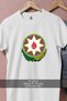 Oversize Azerbaijan Soviet Socialist Republic National Emblem Designed Unisex T-Shirt - 2