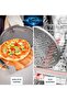 Perforated Pizza Tray Lahmacun Pita Tray 32cm - 5