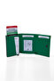 Rfid Protected Grass Green Women's Automatic Mechanism Anti-Theft Money Compartment Card Holder Wallet - 4