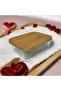 1000 Cc Glass Storage Container - Heat Resistant - Leak Proof Bamboo Lid - (20 cm X 14.5 cm) - 5