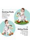 My Pony Kids Toy 2in1 Rideon Rolling + Rocking Horse Baby Rocker Toy for Girls and Bo - 4