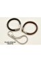 Men's Leather Bracelet and Snake Chain Necklace Set / Snake Chain Gift - 3