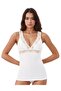 Women's Modal Cotton Lycra Lace Detailed Strappy 3-Piece Undershirt L6K6K0T7Ka - 4