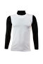 Men's Under Shirt White 100% Cotton Vests Sport -Lounge T-shirt Wide shoulder, Made in Egypt - 2