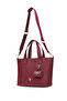 Claret Red Women's Shoulder Bag Us25598 Online Exclusive - 3