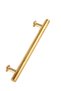 Golden Yellow t Bar (Straight Bar) Kitchen Drawer Cover Handle Aluminum Metal Handle Furniture - 3