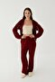 Stripe Detailed Modal Mixed Hooded Women's Tracksuit Set - 4