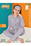 Girls' Cotton Elastane Fabric Pajama Set 9170