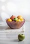 Acrylic Baroque Plum Large Square Fruit & Salad Bowl & Mixing Bowl / 3.3 Lt (NOT GLASS) - 2