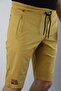 Men's Mustard Waist Latex Embroidery Detail Shorts & Bermuda - 6