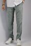 Men's, Waist Lace-up, Standard-fit, Cotton, Linen Woven Trousers
