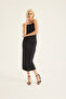 Back Low-cut Long Dress - 4