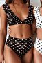 Puantiyeli Bikini Takım