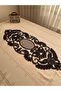French Lace One Piece Runner, Table & Coffee Table Cover, Dowery Runner 108X39 - 3