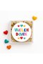 4 cm Round Danke Schön Sticker – Pack of 24 Colorful Thank You Stickers |   German Thank You Tag Model:5 - 3
