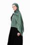 Sable Drift Premium Jacquard Shawl Pine - 3