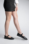 Women's Strappy Ballerinas Lunari Black - 4
