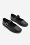 Women's Strappy Ballerinas Lunari Black - 6