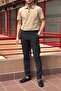 Men's Textured Stretch Fabric Old Money Culture Polyviscose Fabric Pants 24Inp288