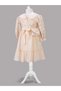 Floral Muslin Girl's Dress - 2