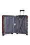 Luggage Spinner Wheels - Polycarbonate Trolley Bag - Hard Shell - Aluminum Frame - Maroon - 4