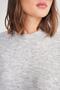 6913 Women's Loose Soft Textured Oversize Knit Sweater Gray - 6