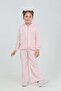 Girl's Striped Tracksuit Set - 3