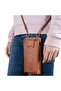 حافظة مارلو مقاس 6.9 بوصة متوافقة مع حزام جلدي SN05 أسمر RFID - 3