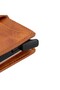 Leather Wallet and Card Holder, with Mechanism, 10 Card Compartments, Tan - 6